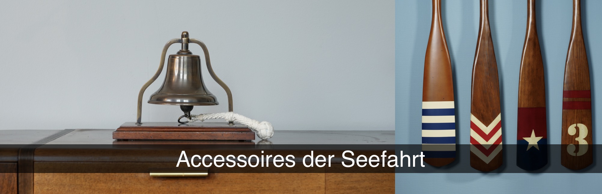 Accessoires der Seefahrt