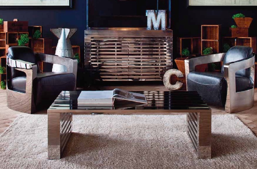 Vintage wohnzimmer möbel findet man bei tosch home.com