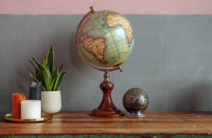 Globus auf Stnder - MERCATOR