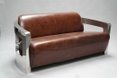 Clubsofa / Ledersofa 