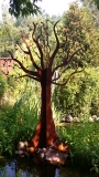 Gartendeko Rost - Baum bis 3m