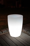 Lightpot, rund / Exklusive Dekoration - Licht im Garten